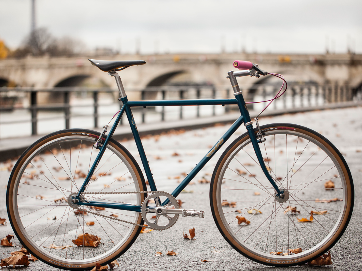 LE SWOOPS!  LA CHOUETTE x BROTHER CYCLES MONTAGE CUSTOM - SINGLE SPEED