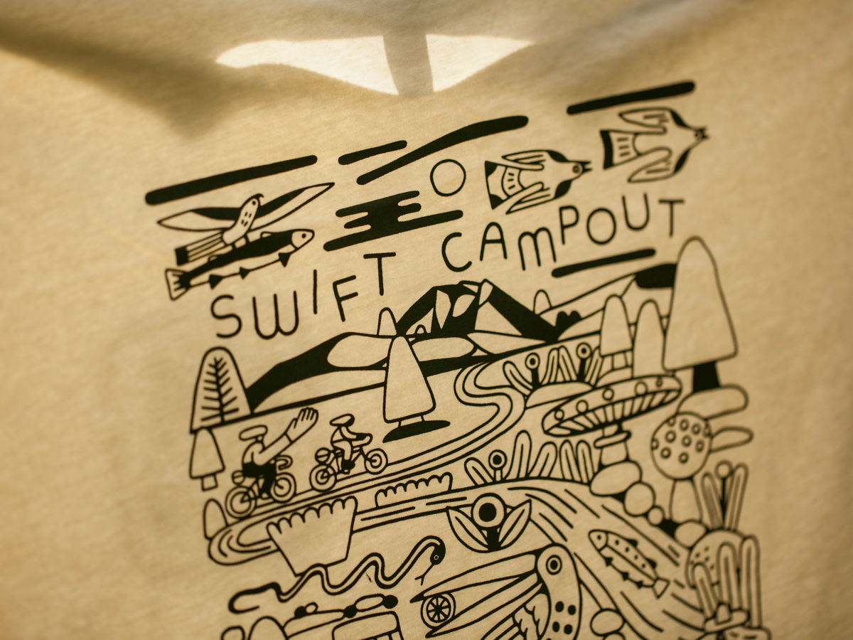 SWIFT INDUSTRIES 'CAMPOUT 2024' T-SHIRT