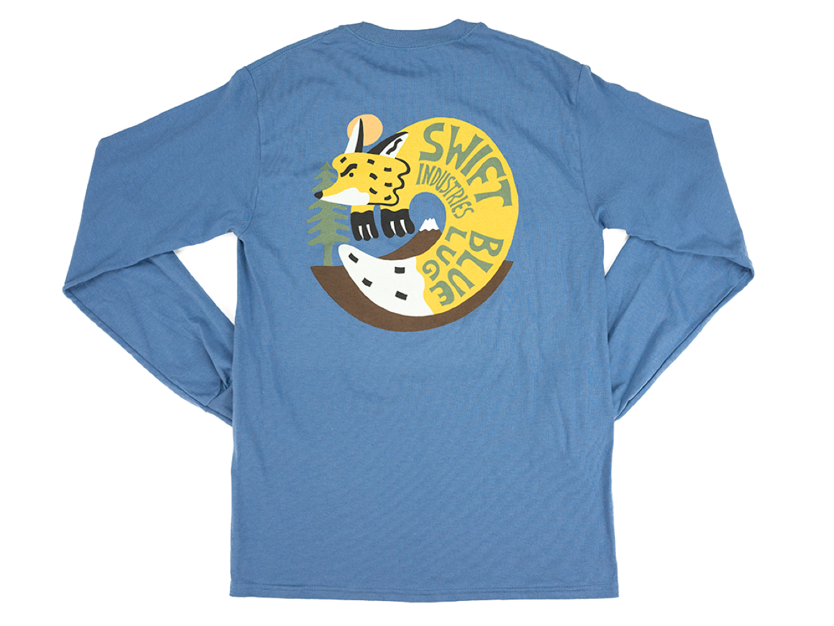 SWIFT INDUSTRIES x BLUE LUG CALDERA LONG SLEEVE T-SHIRT